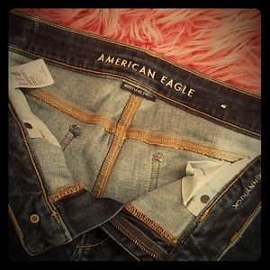 American Eagle dark blue Skinny Kick